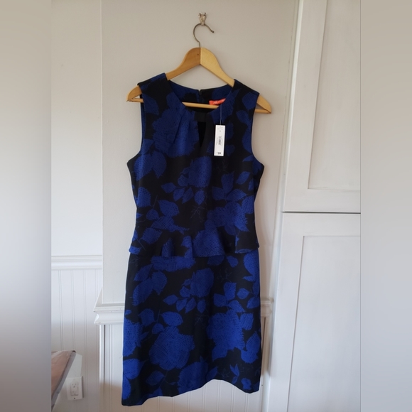 Joe Fresh BNWT blue and black dress size 4 - Picture 1 of 11